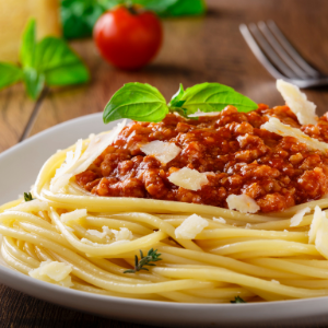 Spaghetti bolognese 